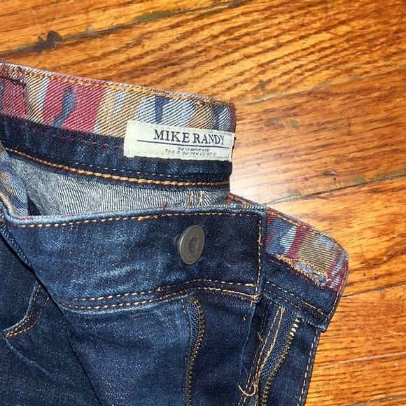 Mike Randy Distressed Bootcut Jeans 34/32 - Picture 2 of 5
